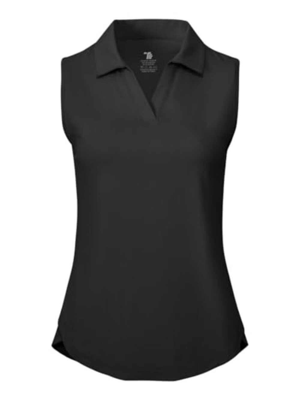 Women's Sleeveless Golf Polo Shirt V Neck Tennis Tank UPF 50+ Quick Dry
